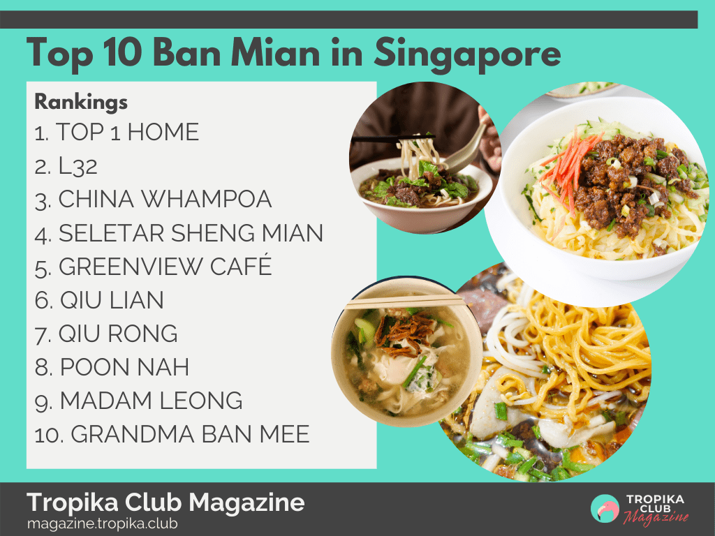 Top 10 Ban Mian in Singapore