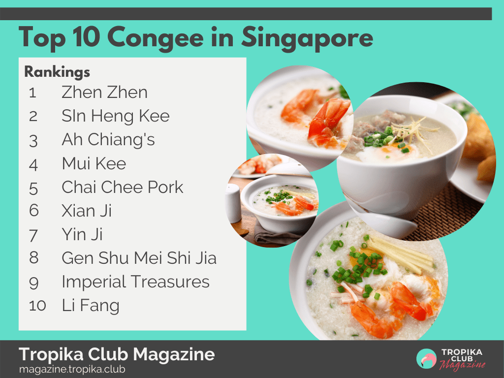 Top 10 Congee in Singapore