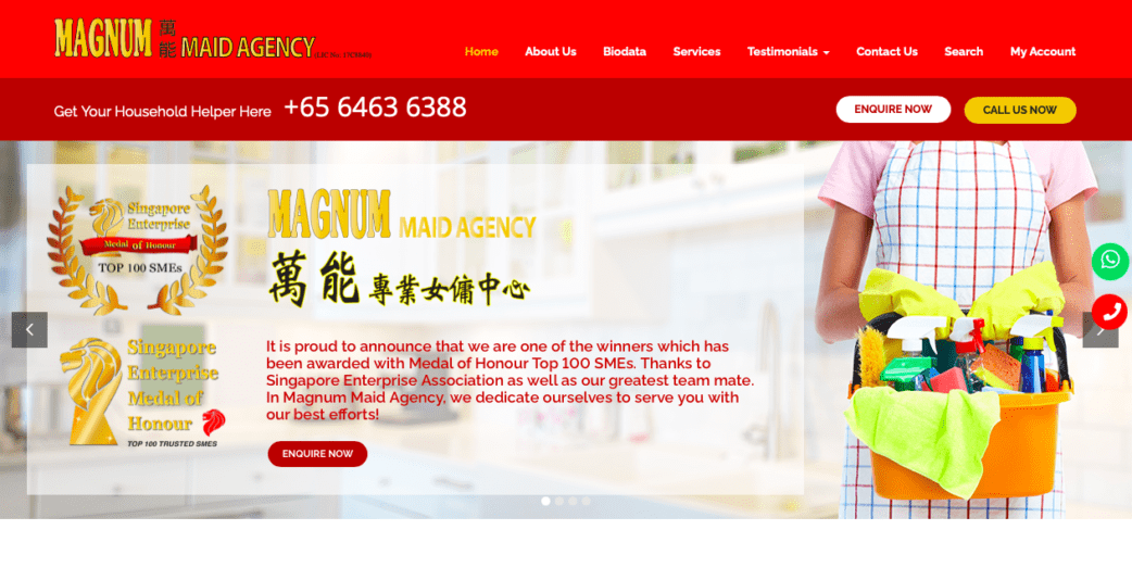 magnum maid agency singapore - best maid agencies in singapore